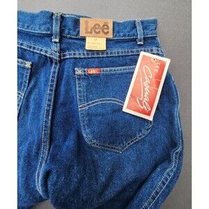 Vintage LEE Womens London Rider Jeans 14 High Rise Tapered Leg 80s 90s USA NWT